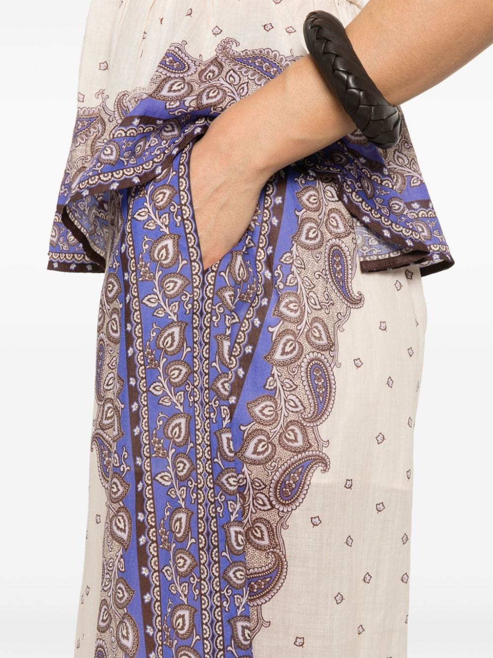 Trousers 2 Zimmermann Trousers Purple Brand