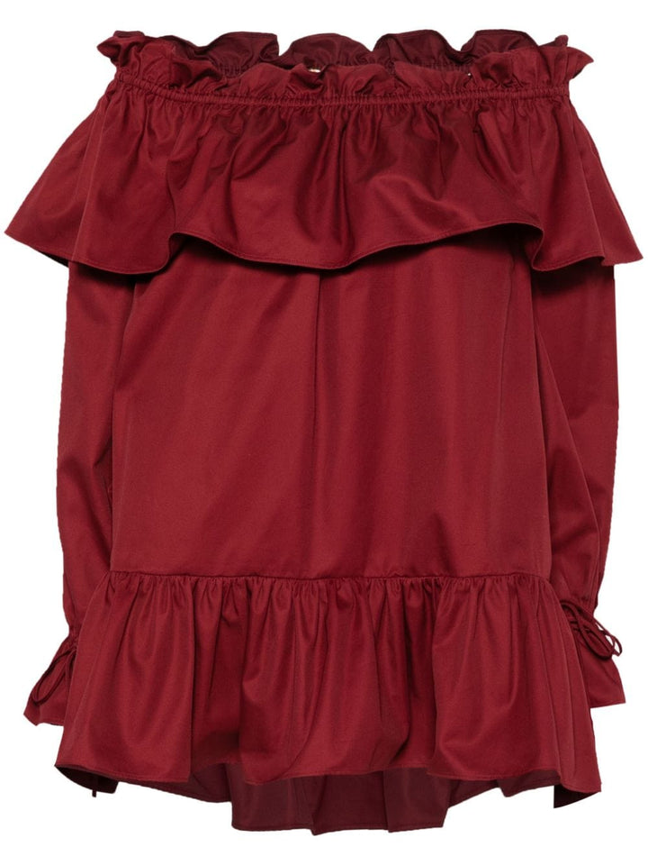 Dresses 36 Saint Laurent ruffled cotton mini dress Brand
