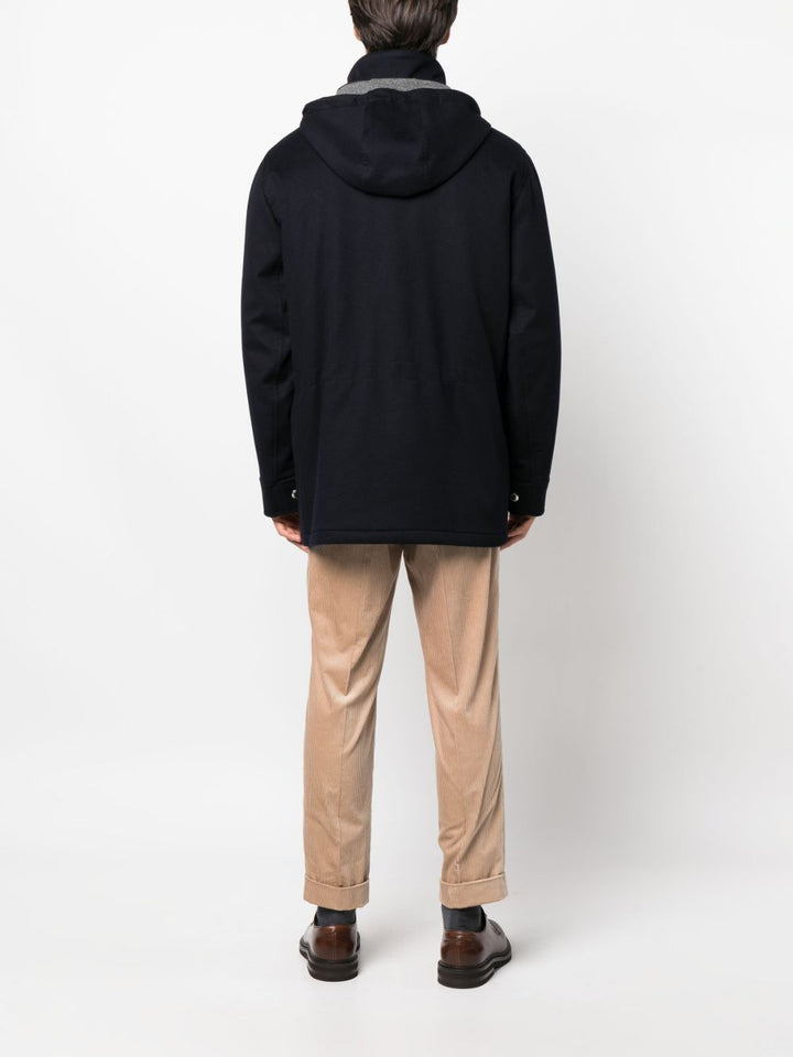 Brunello Cucinelli Coats Blue