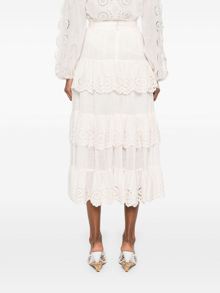 Skirts Zimmermann Skirts Ivory Brand