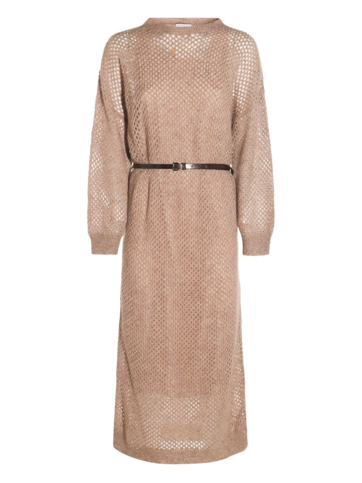 Brunello Cucinelli Dresses Brown