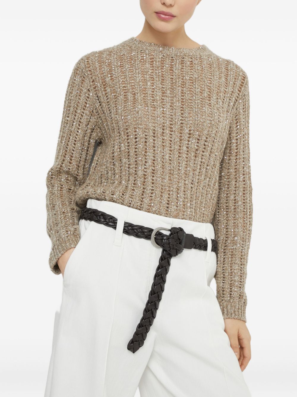 Brunello Cucinelli Sweaters Beige