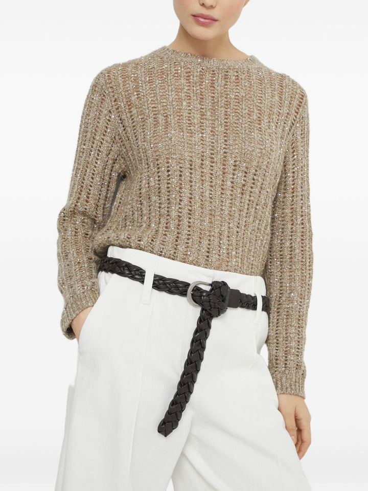 Brunello Cucinelli Sweaters Beige