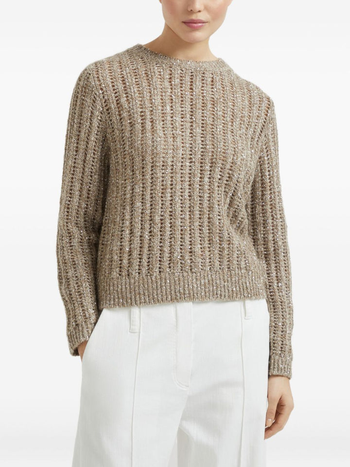 Brunello Cucinelli Sweaters Beige