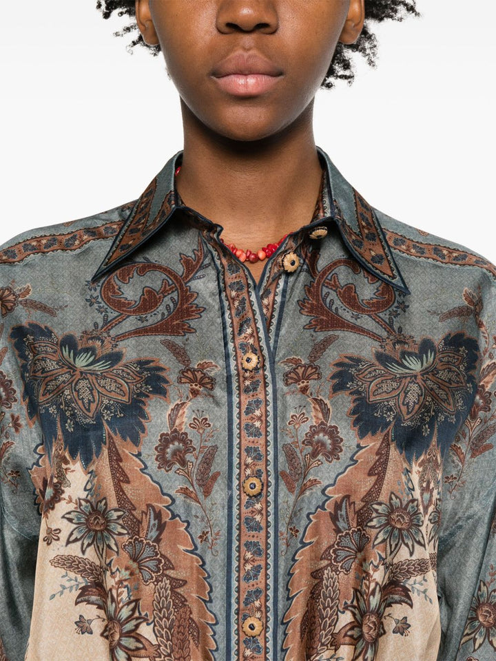 Zimmermann Shirts Blue