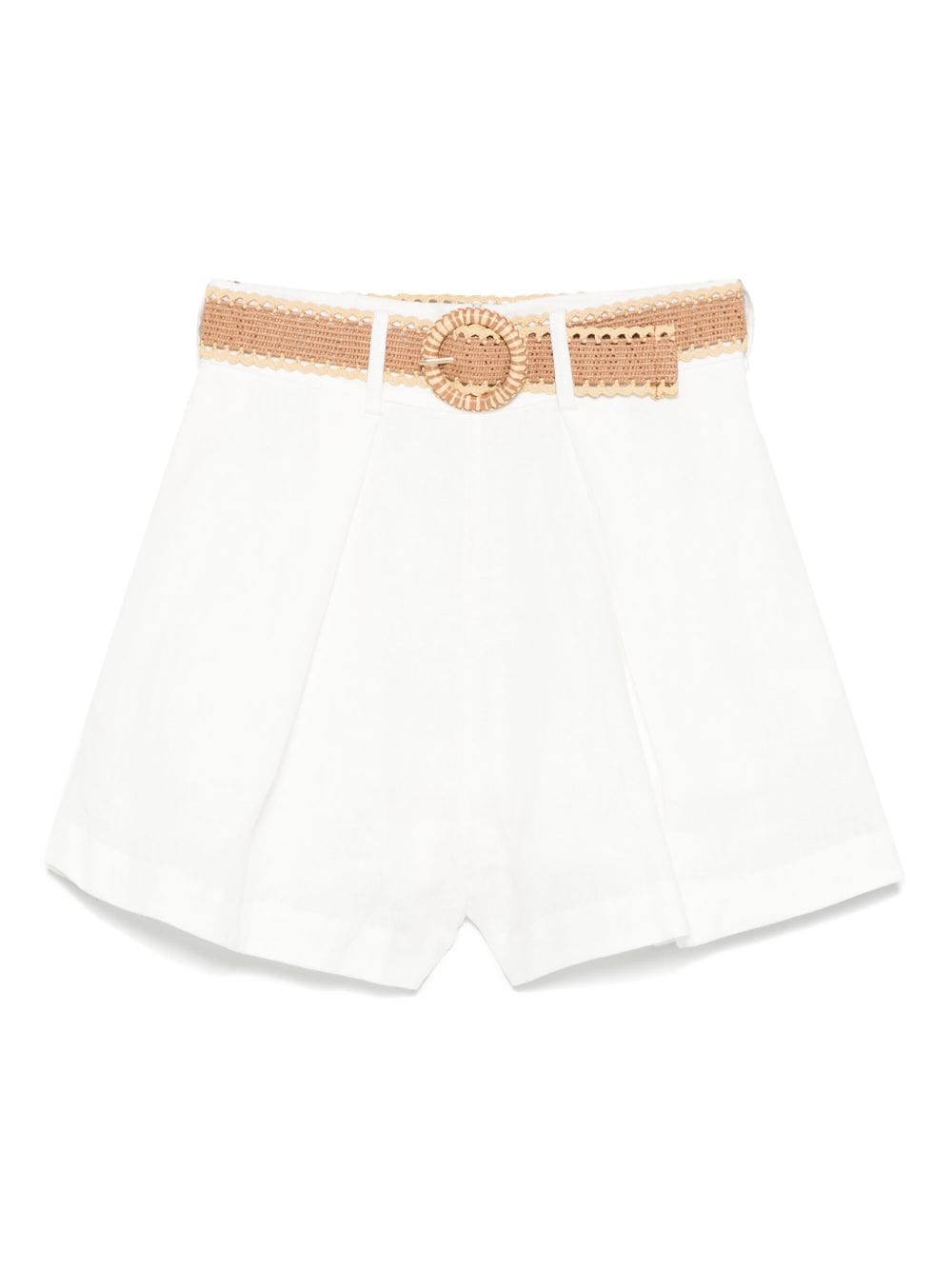 Short trousers 0 Zimmermann Shorts Ivory Brand