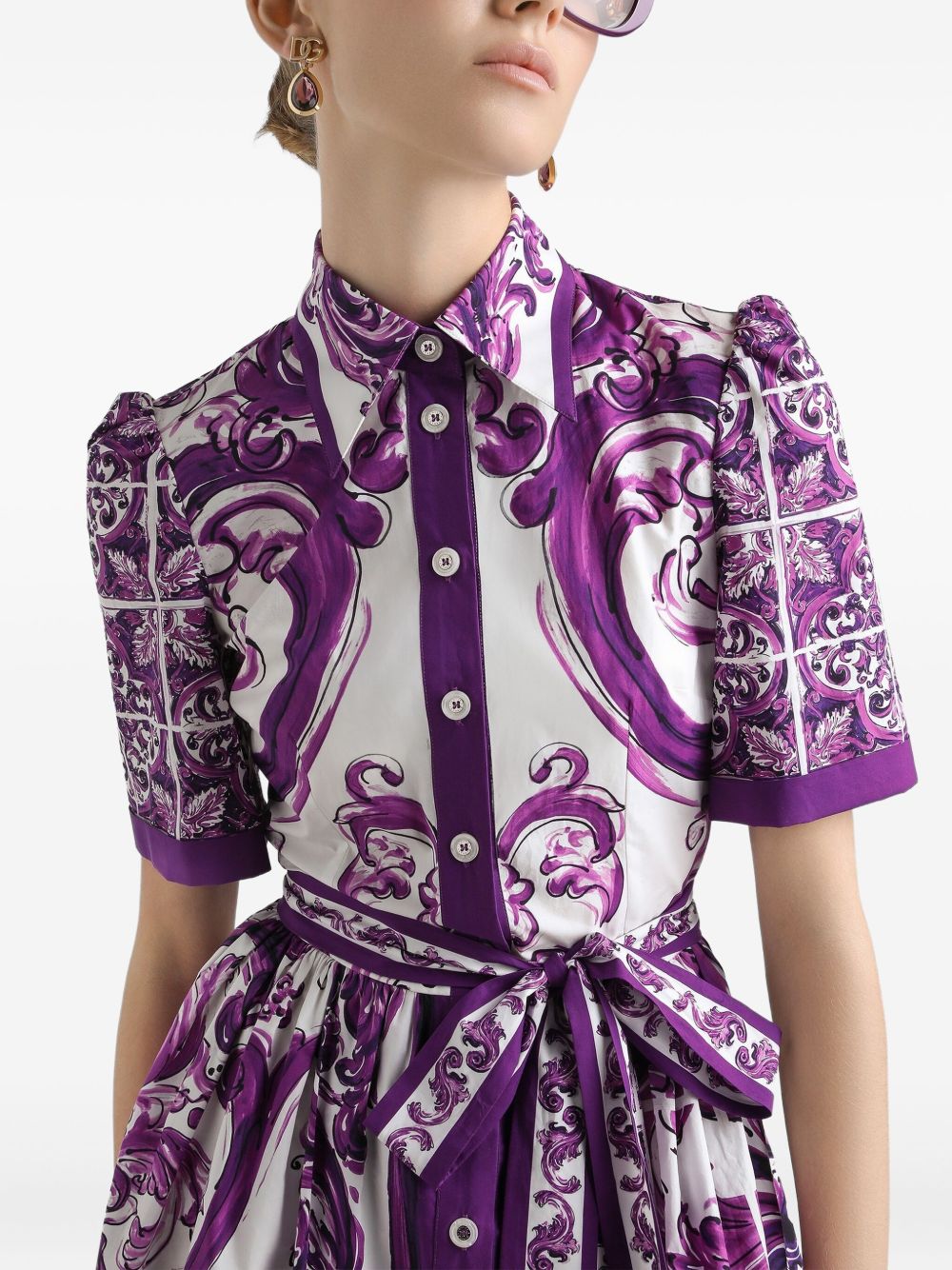 Dolce & Gabbana Dresses Purple