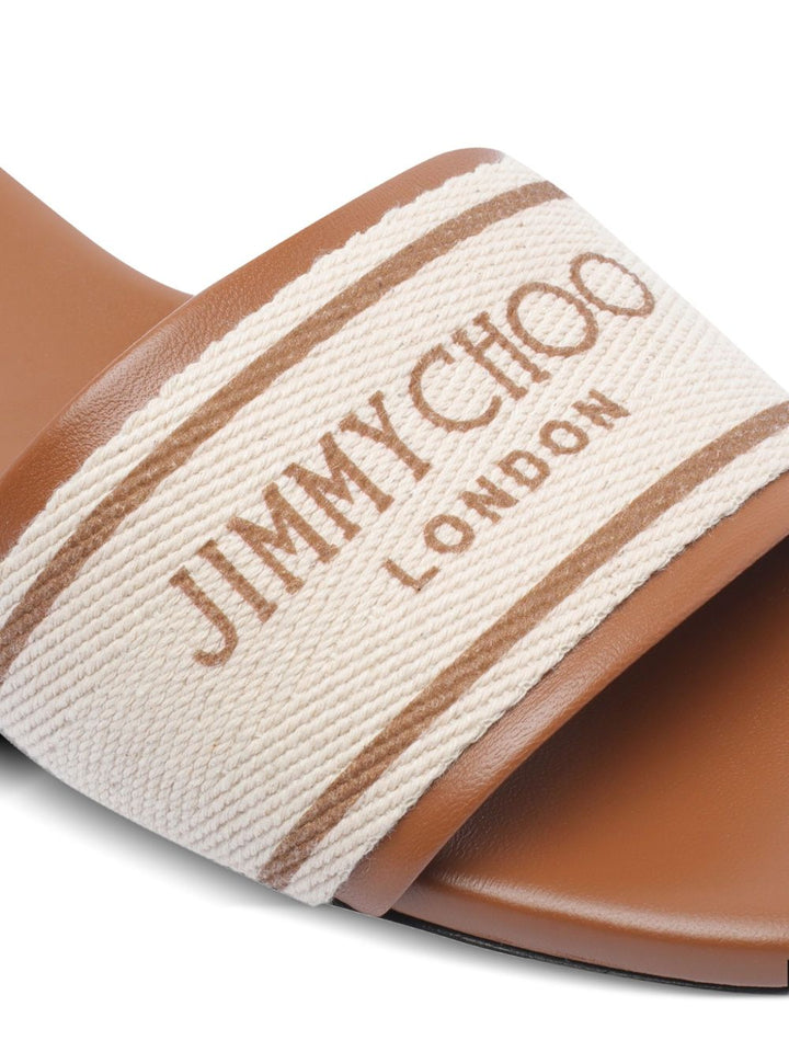 Jimmy Choo Sandals Leather Brown