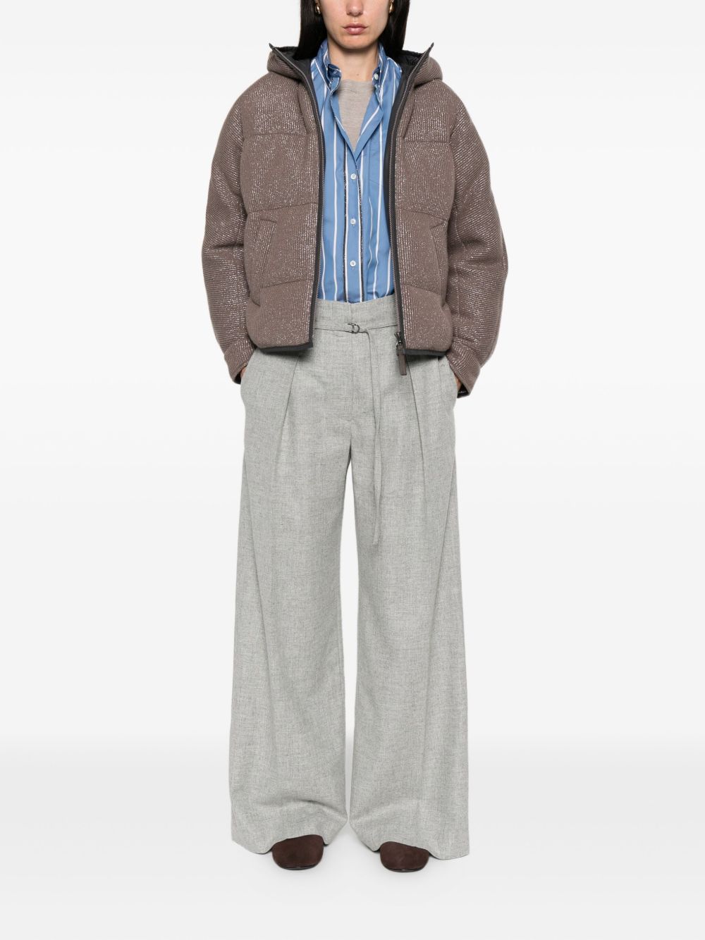 Brunello Cucinelli Coats Brown