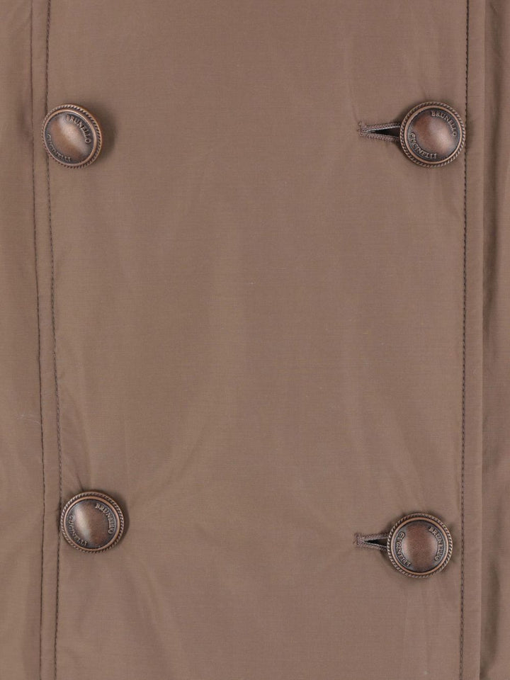 Brunello Cucinelli Coats Beige
