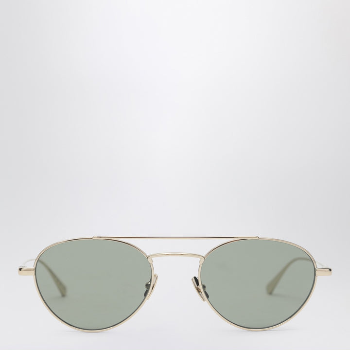 Saint Laurent SL 97 gold/green sunglasses
