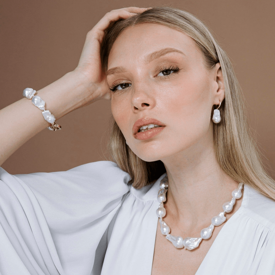 Ikecho Pearl Bracelets Pebble Bracelet Pebble Bracelet Brand