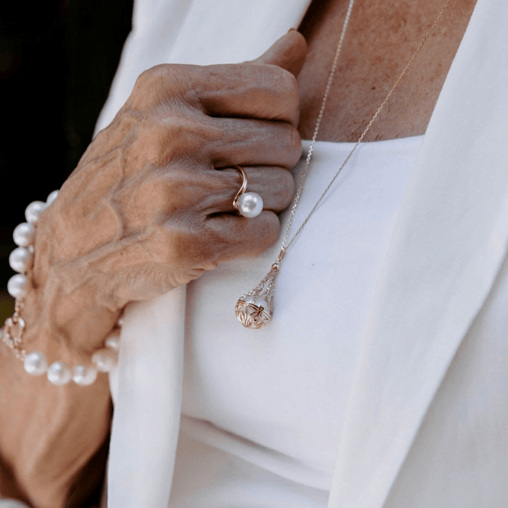 Ikecho Pearl Necklace Paris Edison Necklace Paris Edison Necklace Brand