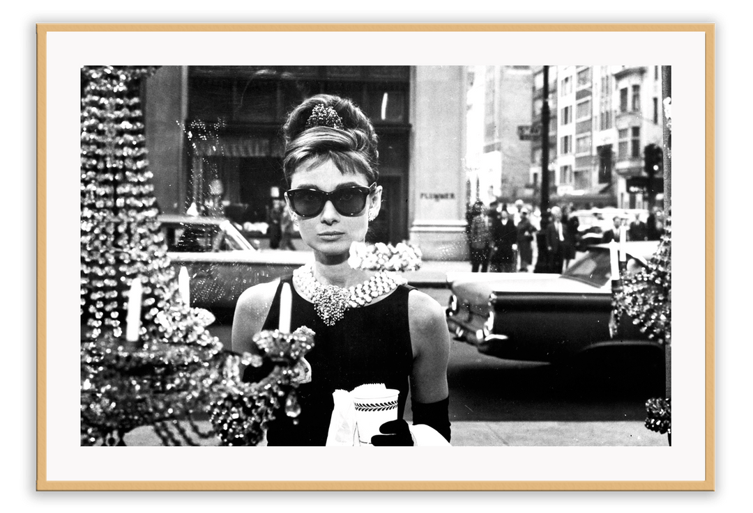 Canvas Print 50x70cm / Natural Tiffany's Window Brand