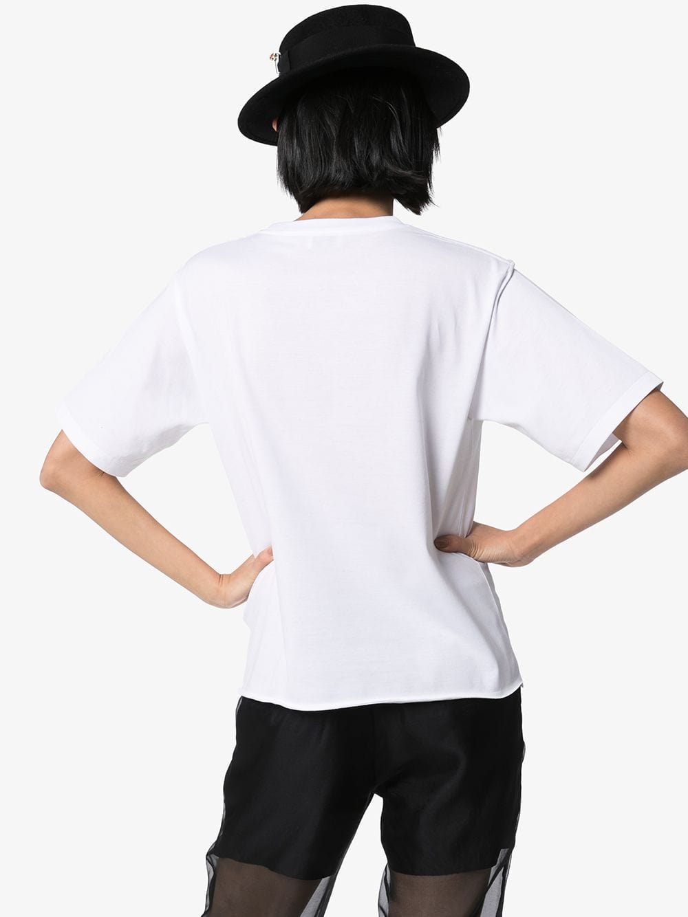 Saint Laurent Topwear L Saint Laurent  T-shirts and Polos White Saint Laurent  T-shirts and Polos White at Italian Luxury Group Brand