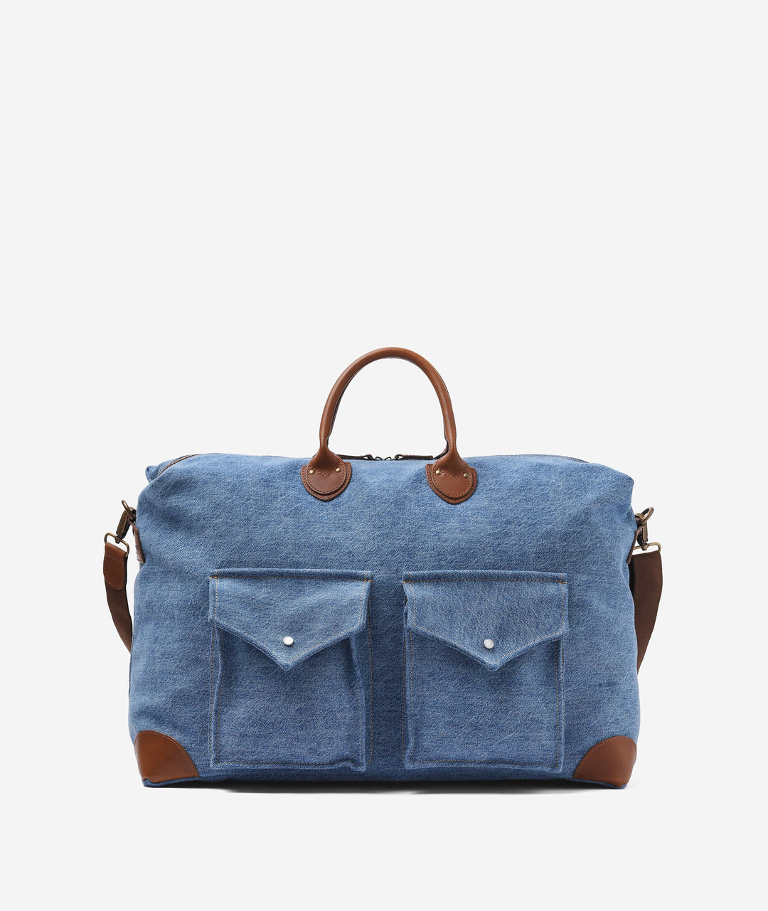 My Style Bags Travel Bags My Style Bags Harvard Safari Light Blue Ranch Candiani - Duffel Travel Bag My Style Bags Personilised Harvard Duffel Bag - Candiani Light Denim Brand