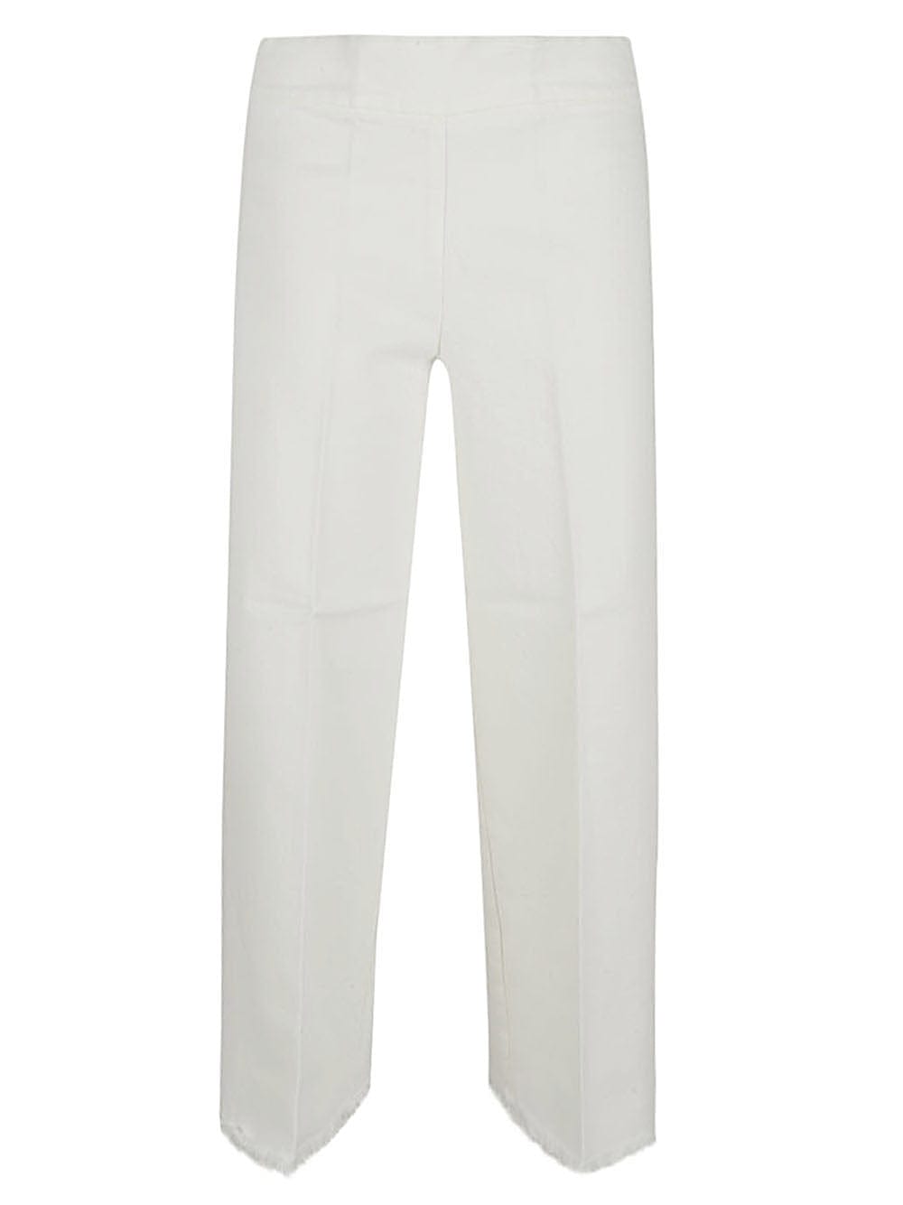 Avenue Montaigne Trousers 4 AVENUE MONTAIGNE Trousers White AVENUE MONTAIGNE Trousers White Brand