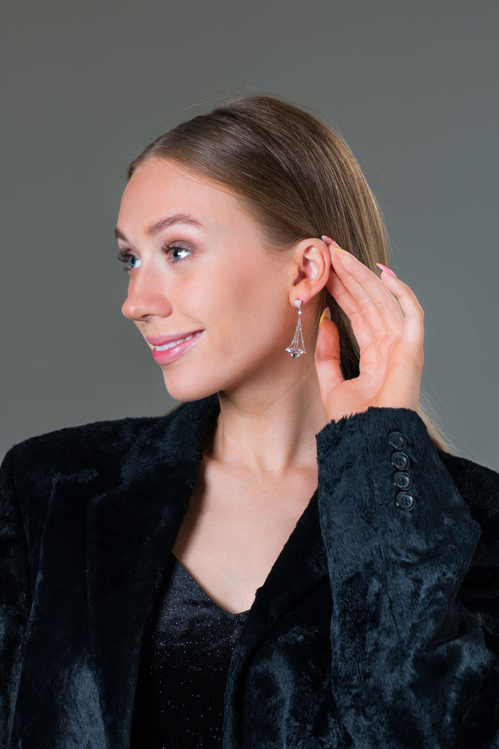 Georgini Earring Georgini Summer Sorbet Brilliant Bouquet Earrings Silver Brand