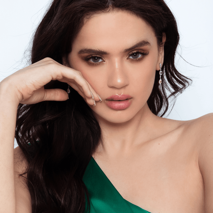 Georgini Earring Georgini Summer Sorbet Pina Colada Multi Coloured Earrings Silver Brand