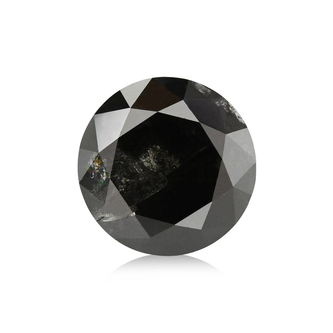 Natural black diamond