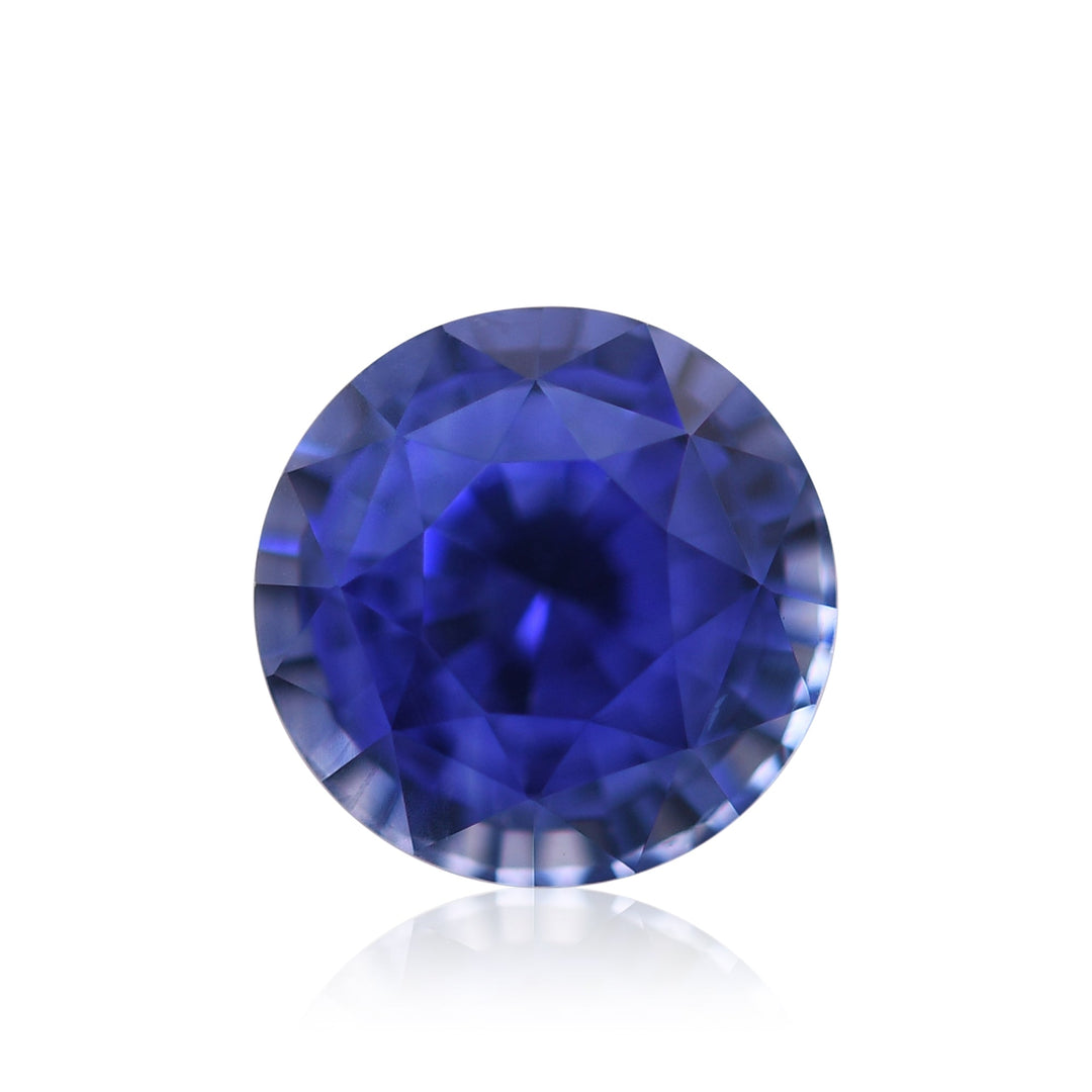 1.08 Carat Blue SRI LANKAN Round Sapphire