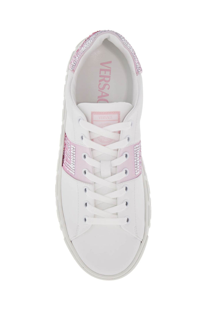 Versace Greca Crystal Sneakers