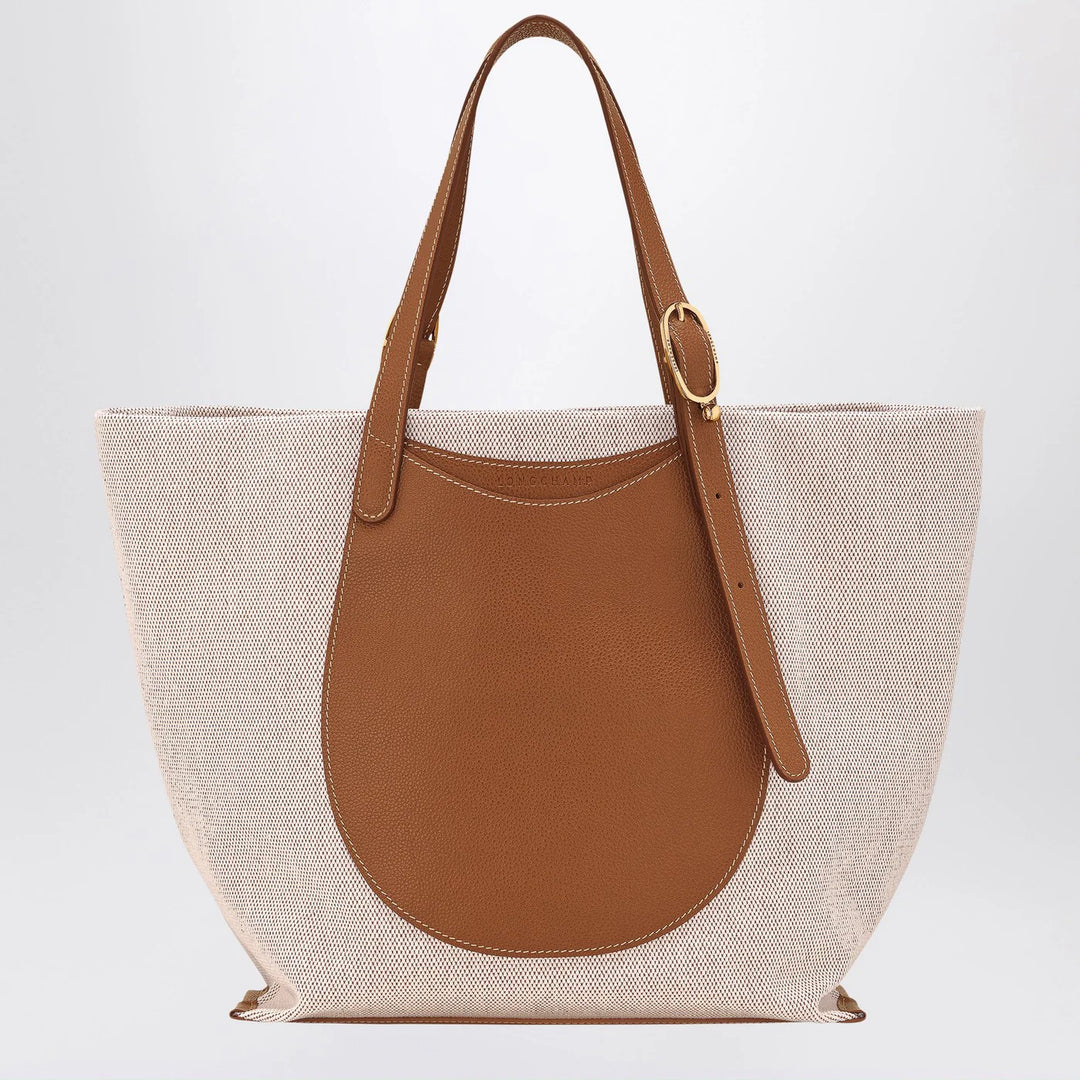 Longchamp - Caramel Complice Tote bag in canvas