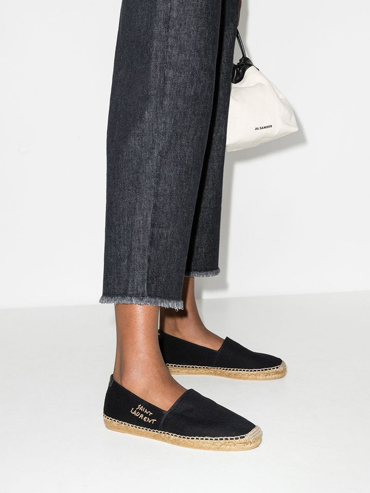 Saint Laurent Espadrilles Flat shoes Black
