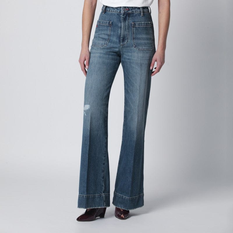 Pants Victoria Beckham - New Alina jeans in worn blue wash - 29 Brand