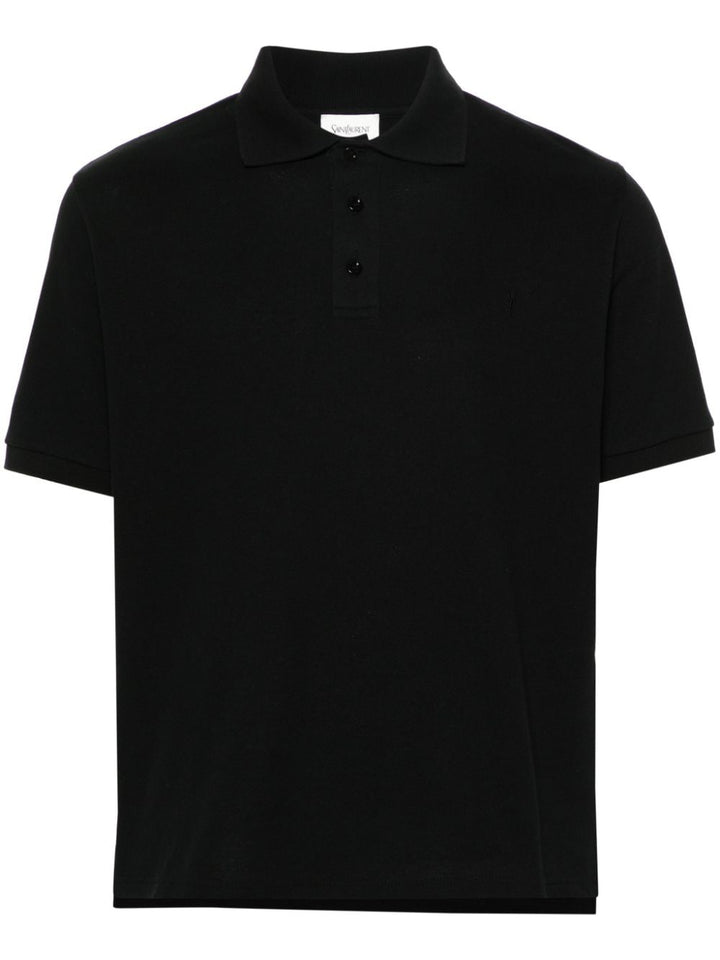 Saint Laurent T-shirts and Polos Black