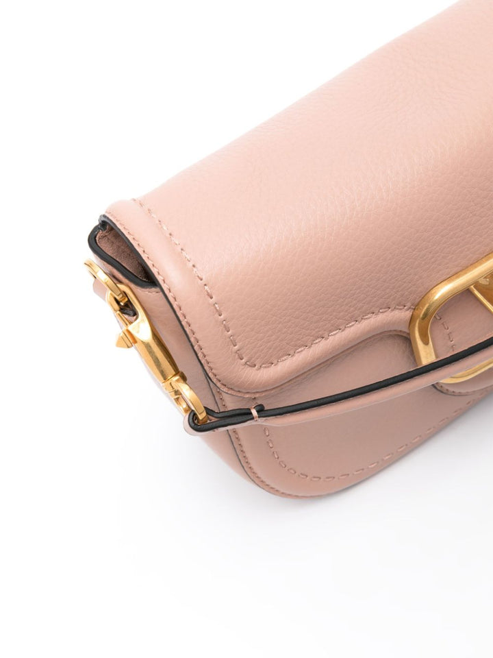 Valentino Garavani Alltime Leather Shoulder Bag