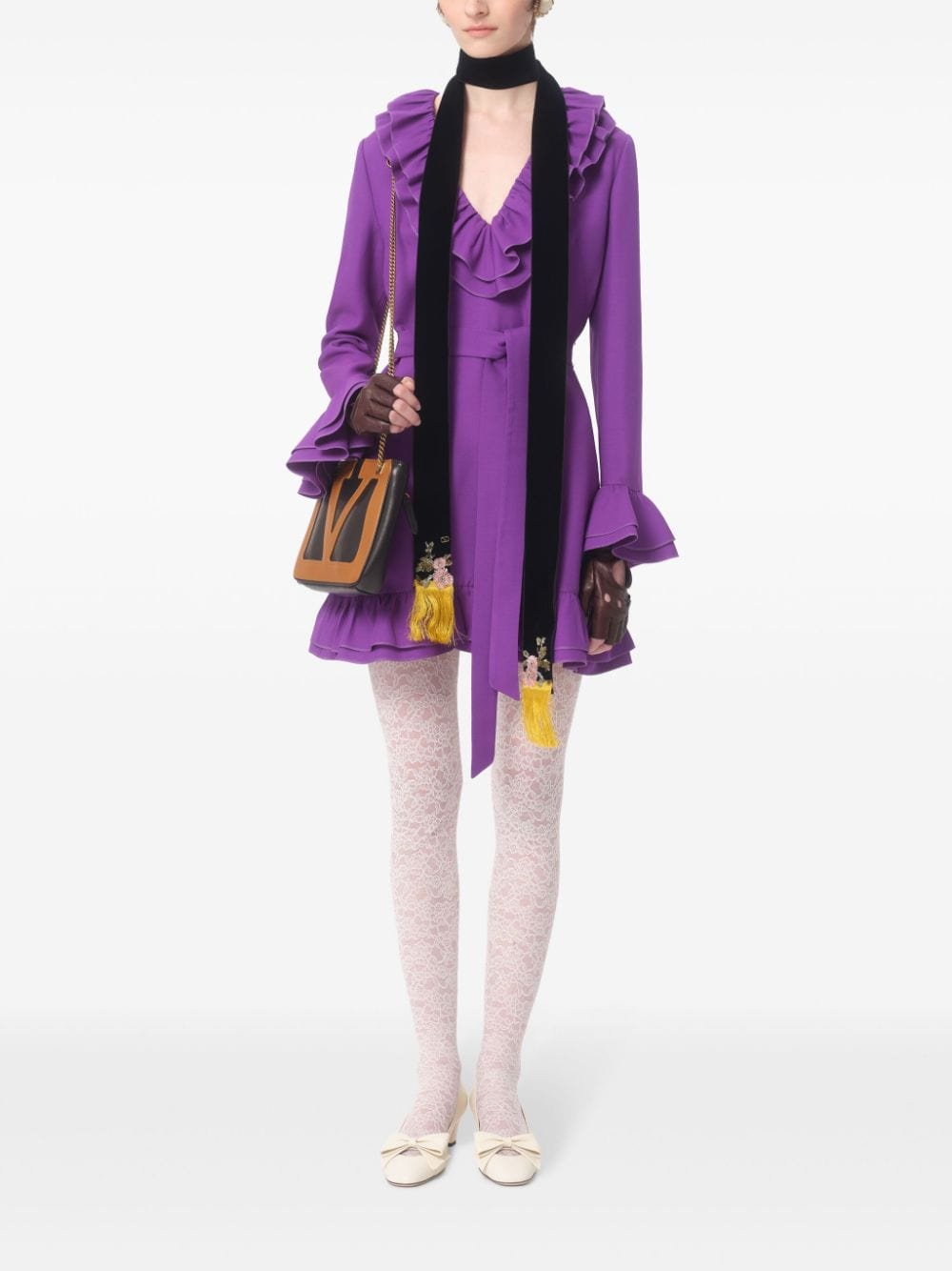 Dresses 44 Valentino Dresses Purple Brand