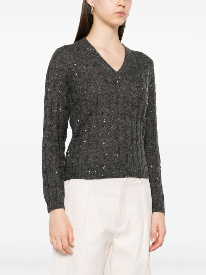 Topwear L Brunello Cucinelli Sweaters Grey Brand