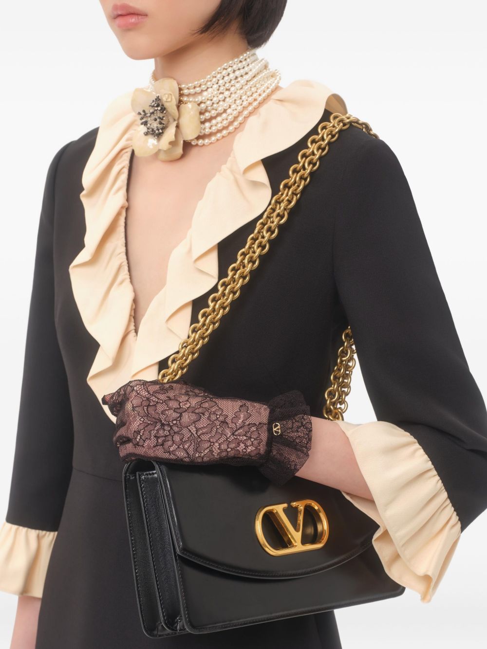 Valentino Dresses Black