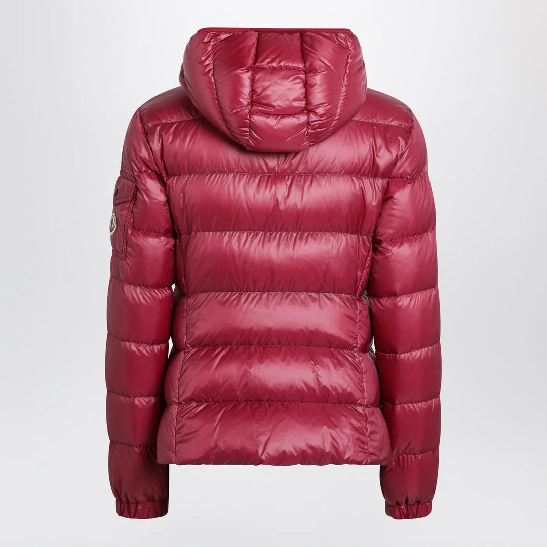 Moncler - Glesse short padded jacket with hood in red