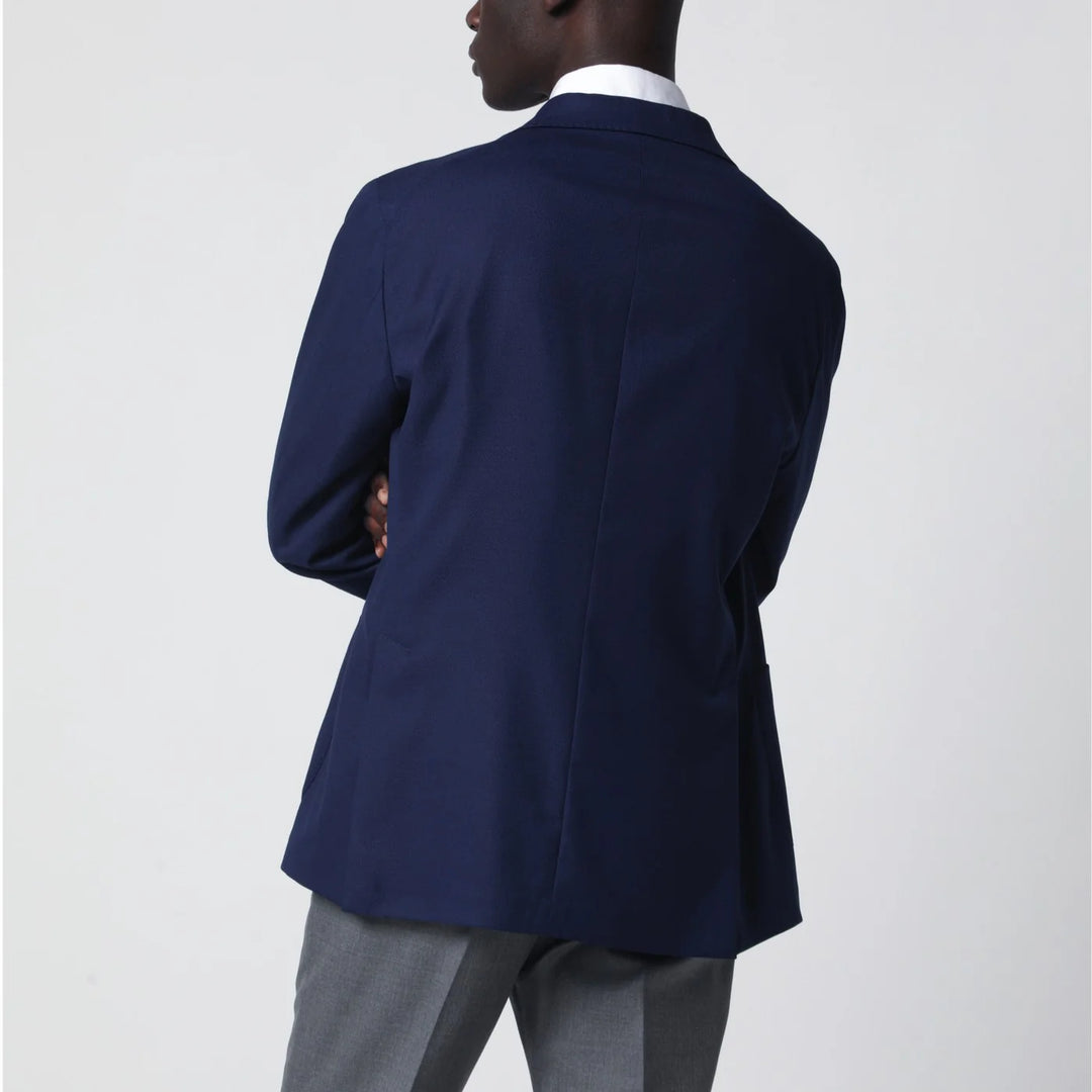 Tagliatore - Blueette wool single-breasted jacket