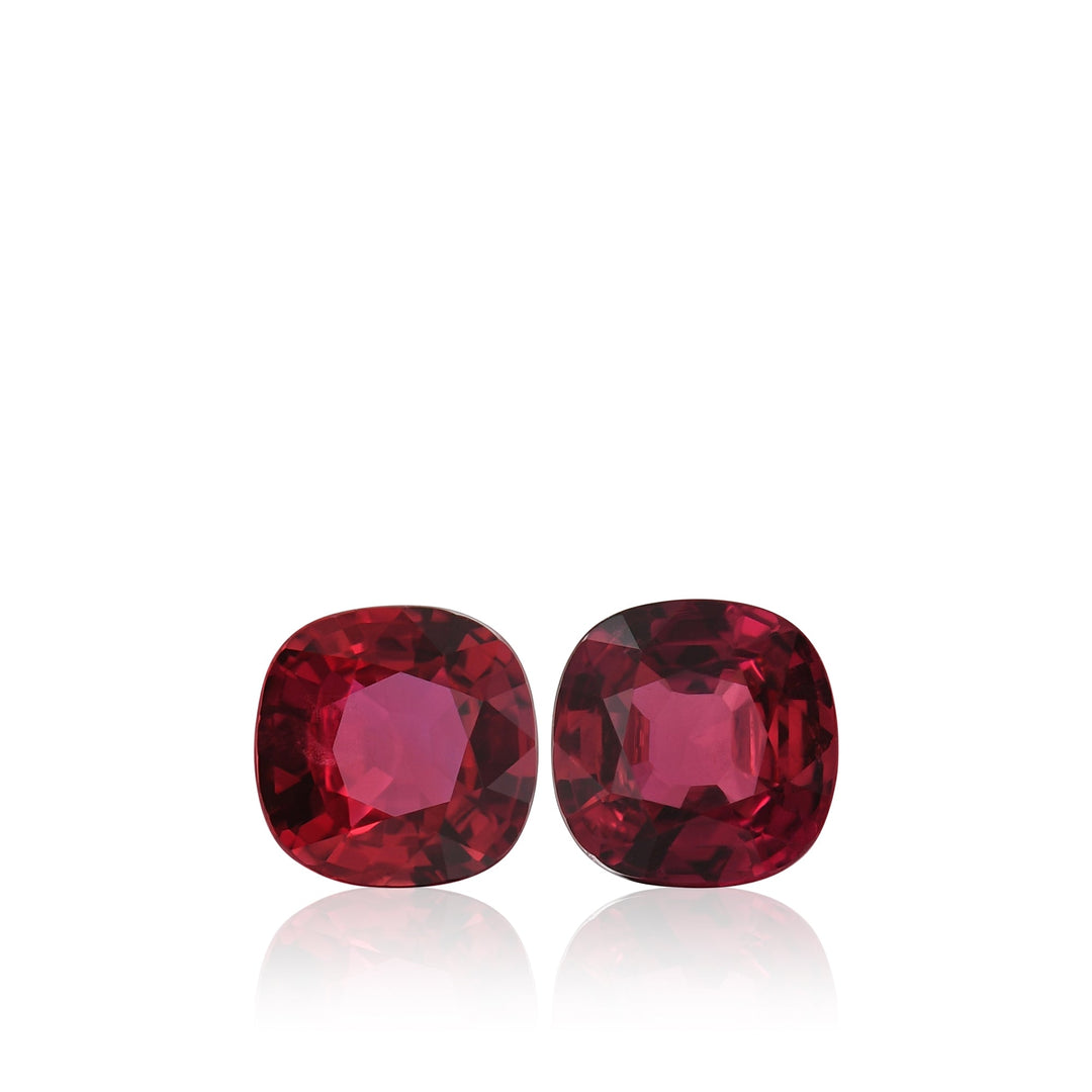 2.02 Carat Red MOZAMBIQUE Cushion Ruby CD