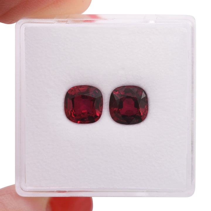 2.05 Carat Red MOZAMBIQUE Cushion Ruby CD