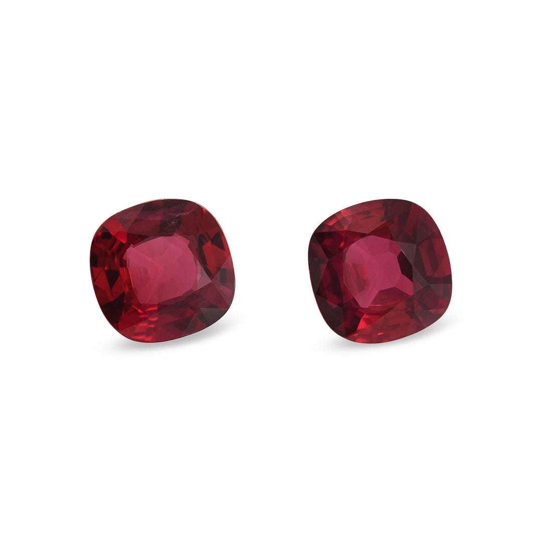 2.23 Carat Red MOZAMBIQUE Cushion Ruby CD
