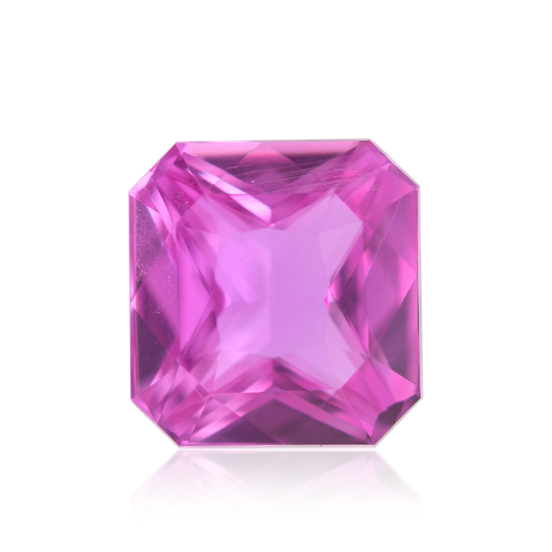 2.61 Carat Pink MADAGASCAR Radiant Sapphire