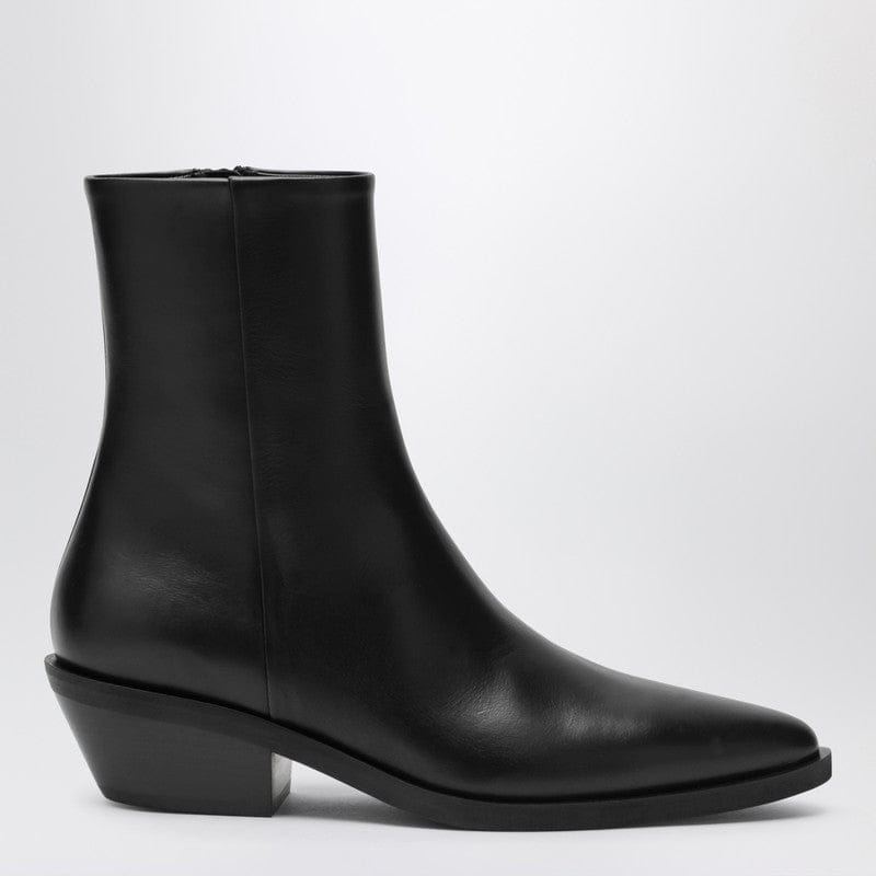 Shoes A.EMERY - The Hudson black leather ankle boots - 36 IT Brand