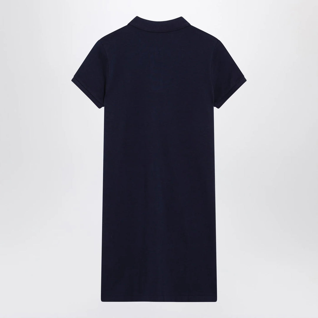 Polo Ralph Lauren - Mini abito a polo in cotone blu navy