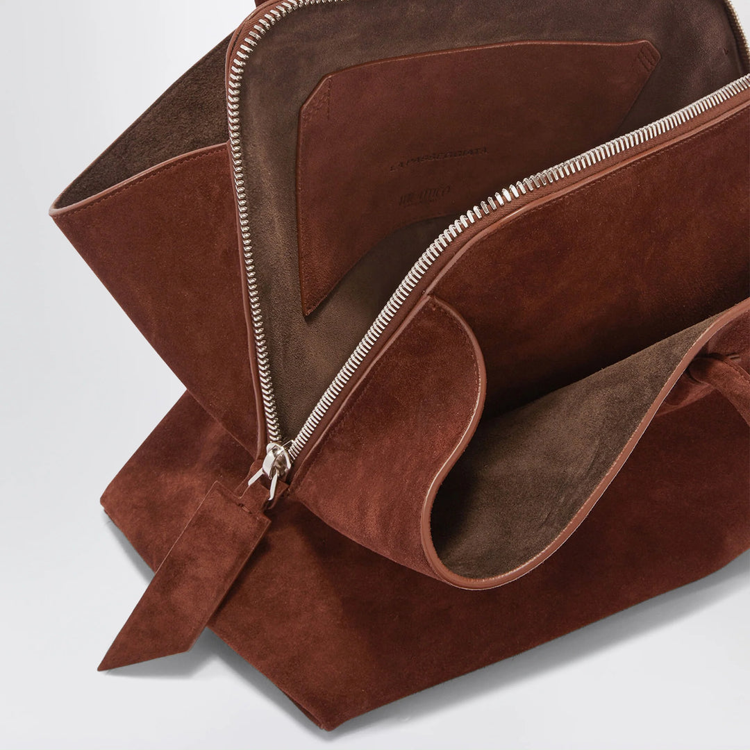 The Attico - La Passeggiata Medium bag Light Chocolate