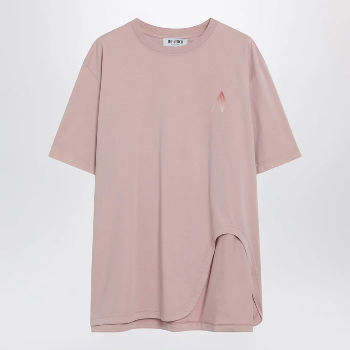 The Attico - Pink T-shirt with back print