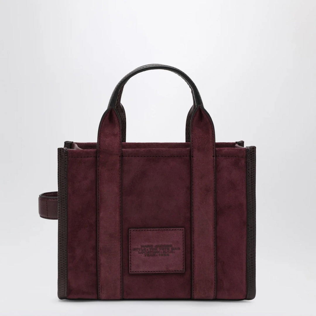 Marc Jacobs - Small plum suede tote bag