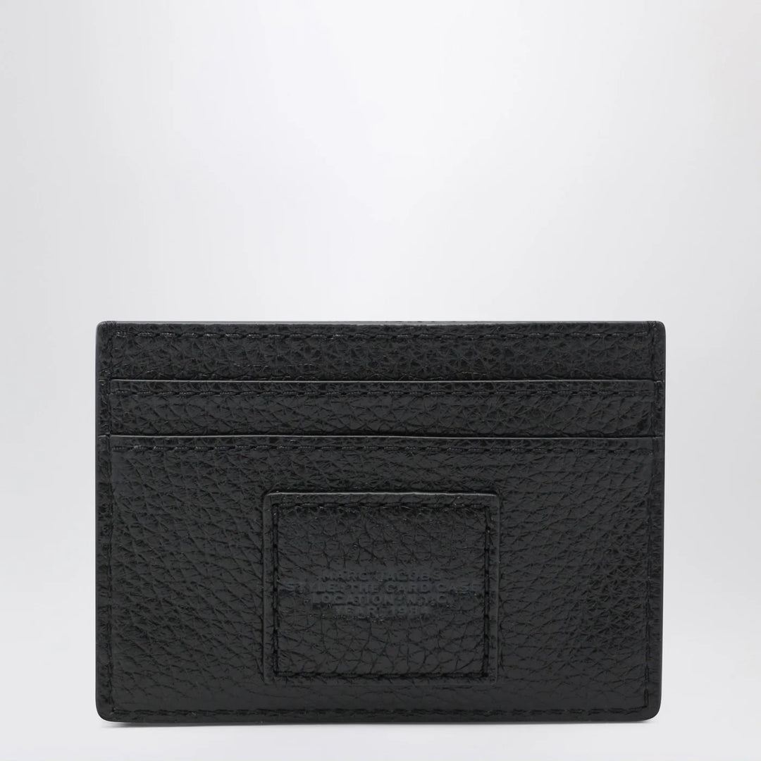 Marc Jacobs - Black full-grain leather cardholder