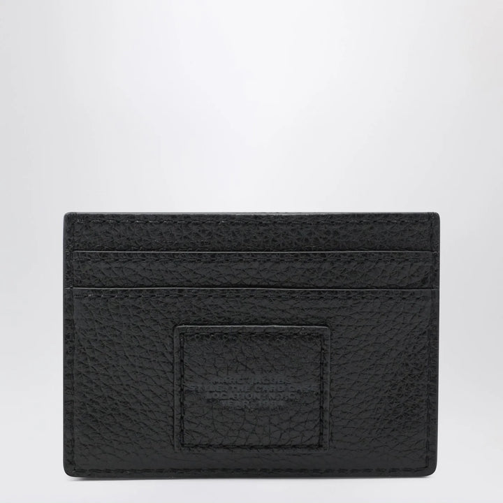 Marc Jacobs - Black full-grain leather cardholder