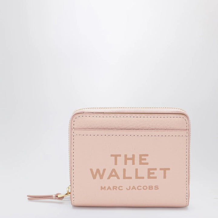 Marc Jacobs - Mini pink full-grain leather wallet