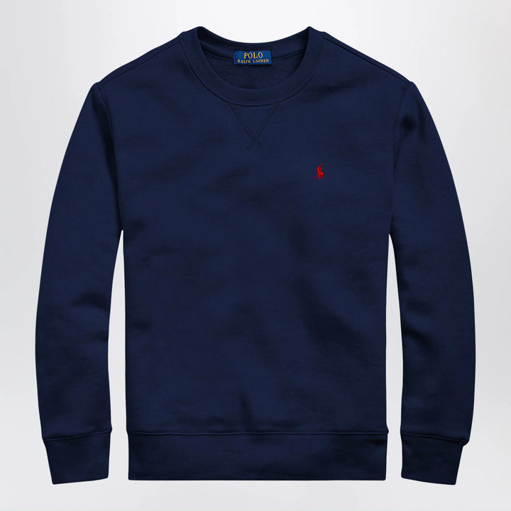 Polo Ralph Lauren - Navy blue cotton blend sweatshirt