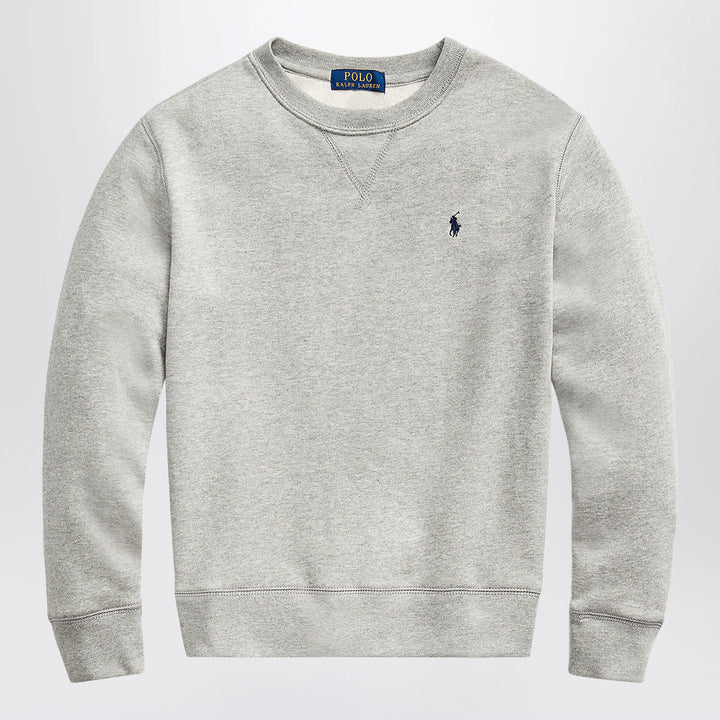 Polo Ralph Lauren - Grey cotton-blend sweatshirt